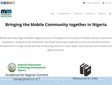 Tablet Screenshot of momonigeria.org